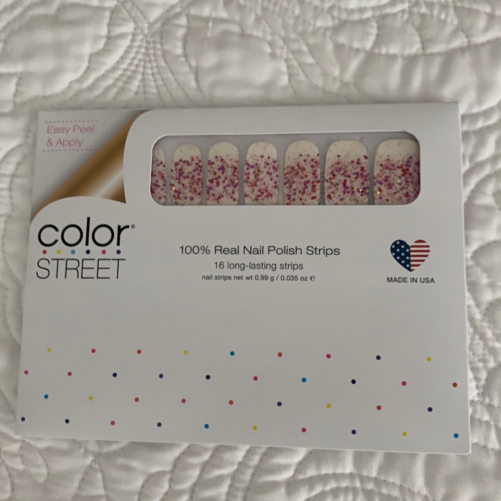 Color street nail polish strips